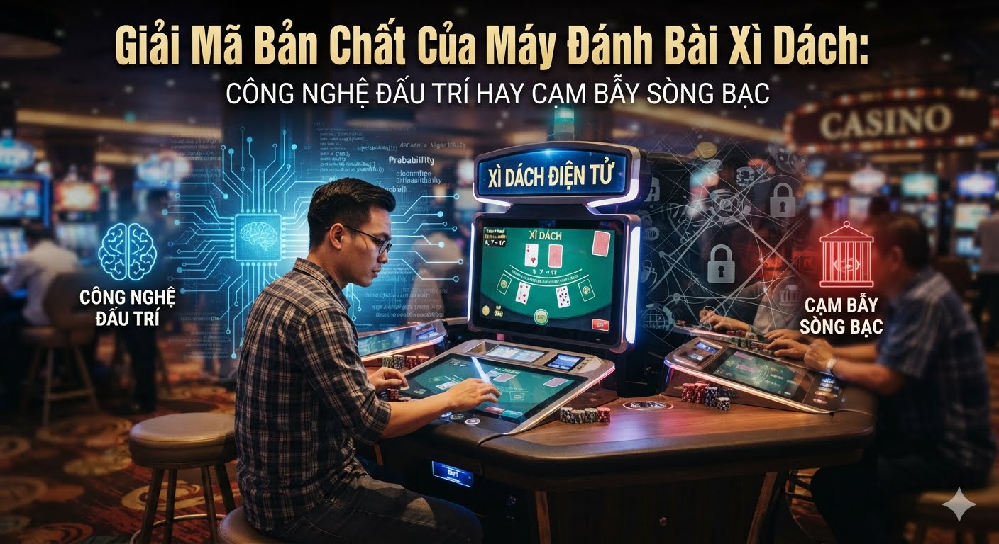 máy đánh bài xì dách